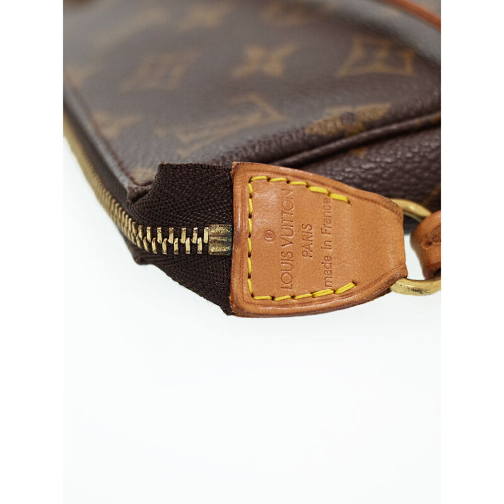 Louis Vuitton Pochette Accessory Pouch Brown Accessoires Leather Monogram - Picture 5 of 9